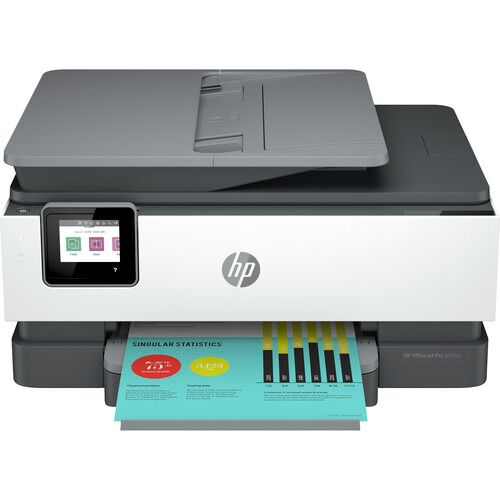 Photo 1 of HP OfficeJet Pro 8035e All-in-One Printer with 6 Months Free Ink Through HP+ (Basalt)