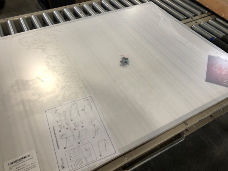 Photo 2 of VIZ-PRO Cork Notice Board, 48 X 36 Inches, Silver Aluminium Frame 48x36 inches