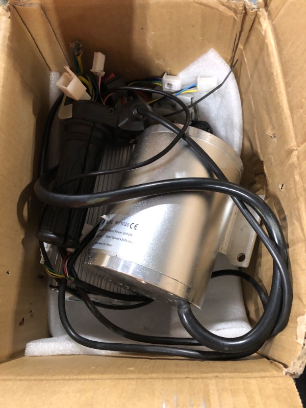 Photo 1 of 72V 3000W Electric Brushless DC Motor Kit, High Speed BLDC Motor Kit with brushless Controller Electric Bicycle Scooter, for Electric Cars, Folding Cars 72V 3000W 72V 3000W