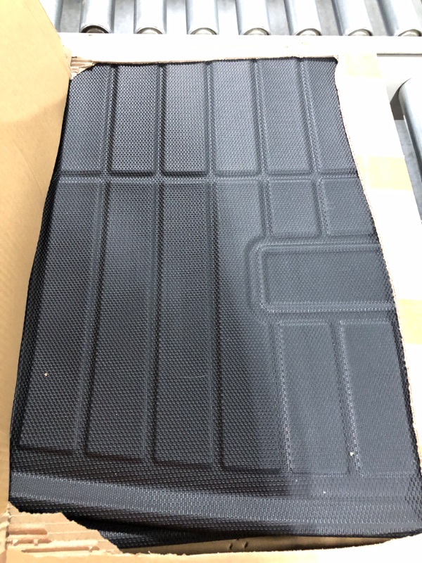 Photo 3 of Edge Cargo Liners - All-Weather Tech Rear Trunk Tray Cargo Mats Protector Custom Fit for 2015-2022 Ford Edge with 5 seats,Not for Titanium model,3D Waterproof Durable Odorless Flexible TPO Accessories
