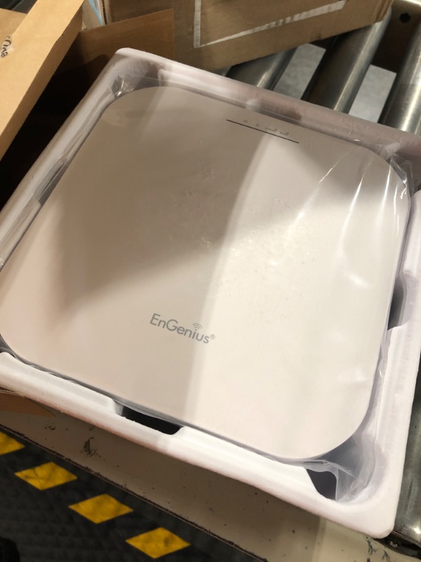 Photo 2 of EnGenius EWS377AP WiFi 6 AX3600 4x4 Multi-Gigabit Access Point Features OFDMA, MU-MIMO, PoE+, WPA3, 2.5 Gbps Port, up to 1024 Client Devices, w/ 12V/2A Power Adapter (EWS377AP-PA-KIT) AX3600 AP w/ 12V/2A