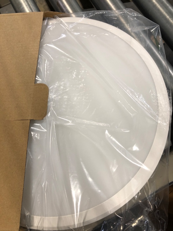 Photo 2 of **NON FUNCTIONAL//SOLD AS PARTS**  Lamp Shades Ceiling Light Diffuser Light Covers Light Fixture Cover Classroom Light Filters Recessed Light Cover Ceiling Light Cover Ceiling Covering Office Magnet White Pvc Round