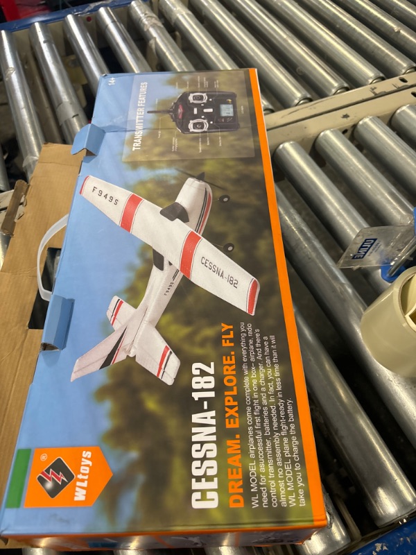 Photo 3 of GoolRC WLtoys F949S RC Airplane, 2.4Ghz 3CH RC Plane with Gyroscope, EPP Remote Control Airplane, Easy to Fly RC Aircraft for Beginners Kids and Adults