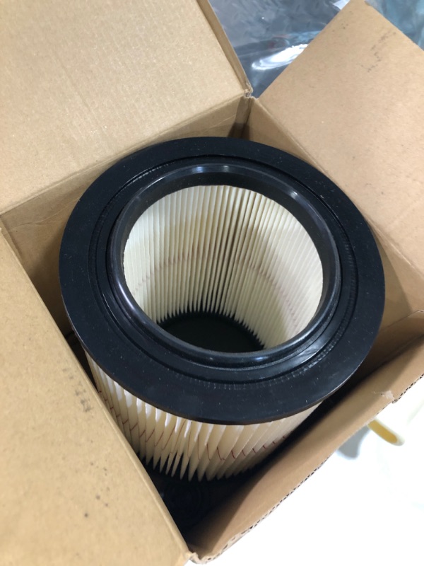 Photo 2 of 1 Pack Wet/Dry Cartridge Filter Replacement for Craftsman 9-17816 fit 5 Gallon & Larger Vacuum Cleaner