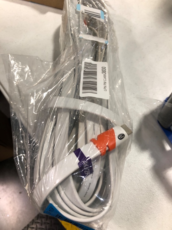 Photo 1 of Flat Cable HDMI - 2.0 - High Speed HDMI Flat Wire, by Ultra Clarity - CL3 Rated - Audio Return Channel (ARC) 4K Ultra HD 2160p / Bandwidth up to 18Gbps / 3D HD 2 X 1080p Ready (35 feet 1-Pack) 35Feet-1Pack