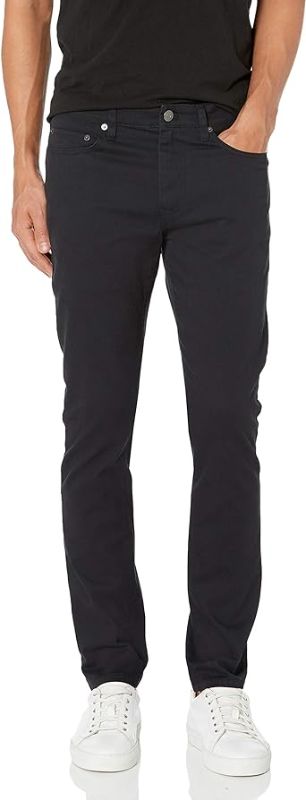 Photo 1 of Amazon Essentials Men's Skinny-Fit 5-Pocket Stretch Twill Pant - 32x28
