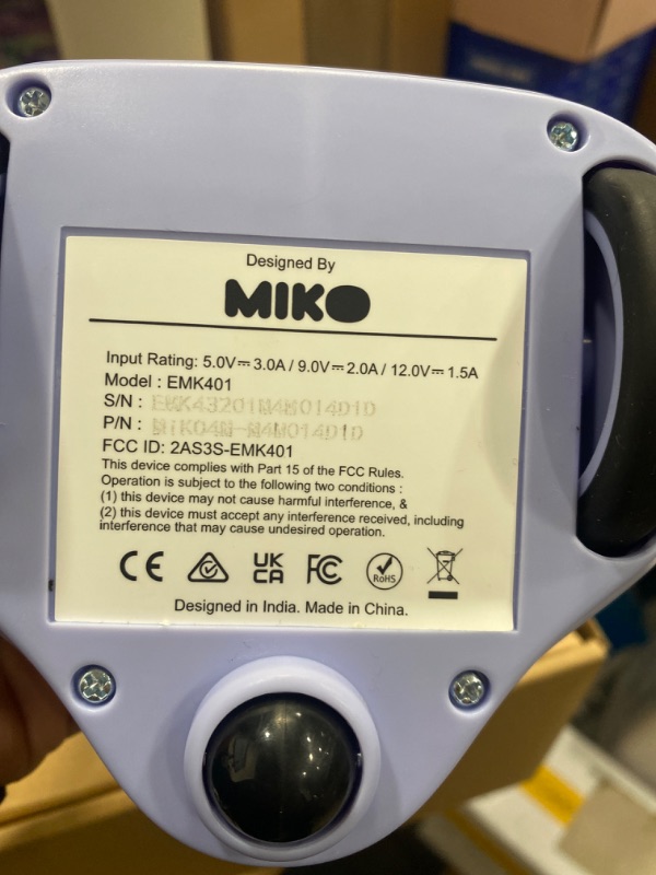 Photo 3 of **SEE NOTES** MIKO Mini: AI Robot for Kids | Fosters STEM Learning & Education | Packed with Games, Dance, Singing | Child-Safe Conversational Learning | Ideal Christmas Gift for Boys & Girls 5-12 Purple