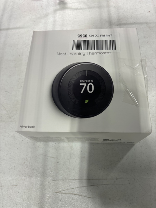 Photo 4 of Google Nest Learning Thermostat - 3rd Generation - Brass