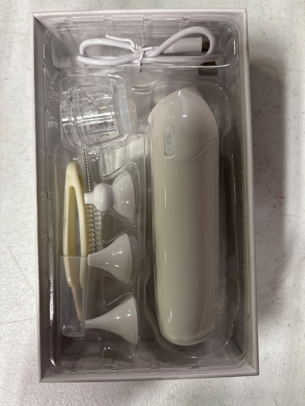Photo 1 of Electric Nasal Aspirator for Baby, 3 Different Nose Suction Nozzles, 3 Modes Nose Sucker for Baby, Deeply Nose Cleaner The Booger/Mucus/Snot, Babies Toddlers Newborn Essentials