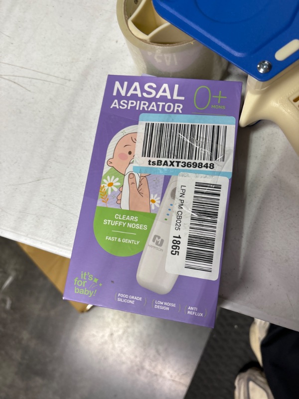 Photo 1 of Electric Nasal Aspirator for Baby, 3 Different Nose Suction Nozzles, 3 Modes Nose Sucker for Baby, Deeply Nose Cleaner The Booger/Mucus/Snot, Babies Toddlers Newborn Essentials