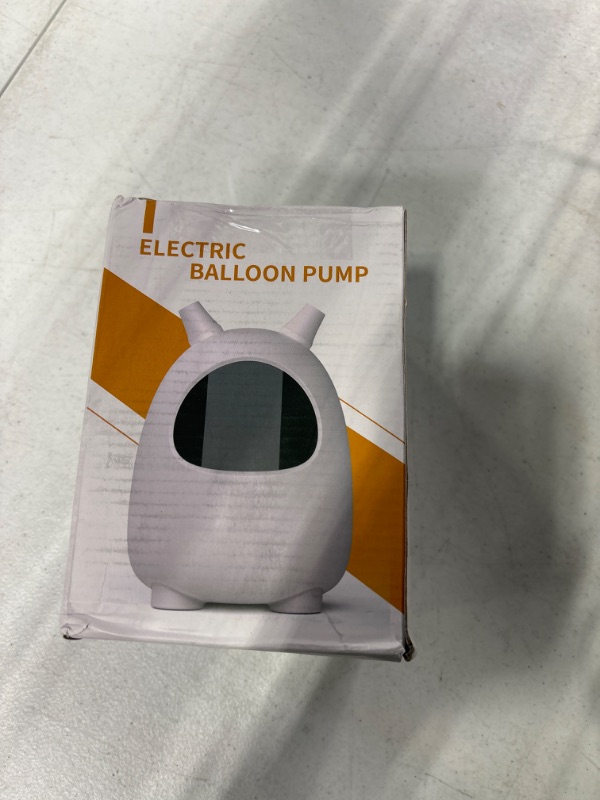 Photo 1 of Balloon Pump Electric, Portable Dual Nozzle Balloon Blower Machine, Electric Balloon Inflator for Decoration, Party, Wedding, Graduation (110V~120V, 600W)