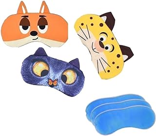 Photo 1 of  BE 3 Pack Animal Sleep Mask