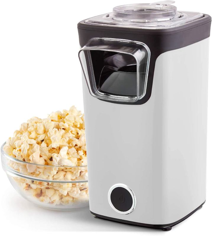 Photo 1 of 
DASH Turbo POP Popcorn Maker with Measuring Cup to Portion Popping Corn Kernels + Melt Butter, 8 Cup Popcorn Machine - White
Size:8 Cups