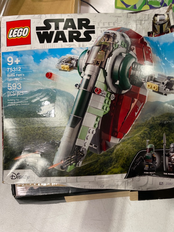 Photo 2 of LEGO Star Wars Boba Fett’s Starship 75312 Building Toy Set for Kids, Boys, and Girls Ages 9+ (593 Pieces)