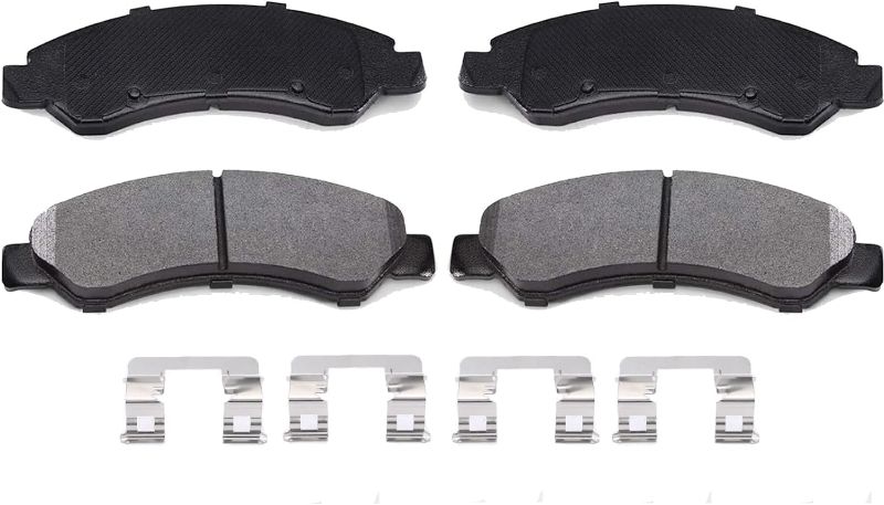 Photo 1 of CHEINAUTO rear Brake Pads with Hardware, 4 PCS Ceremic Brake Pads Set fit for ACURA TL 2007-2008 All Models, HONDA CR-V 2002-2004 All Models,HONDA ELEMENT 2003-2011 All Models 6S536