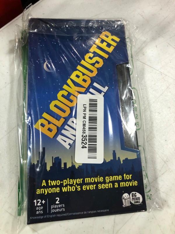 Photo 2 of Blockbuster and Chill: 2 Player Movie Board Game For Adults and Families