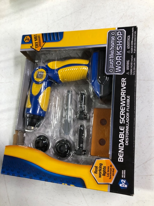 Photo 1 of Just Like Home Workshop Bendable Screwdriver
