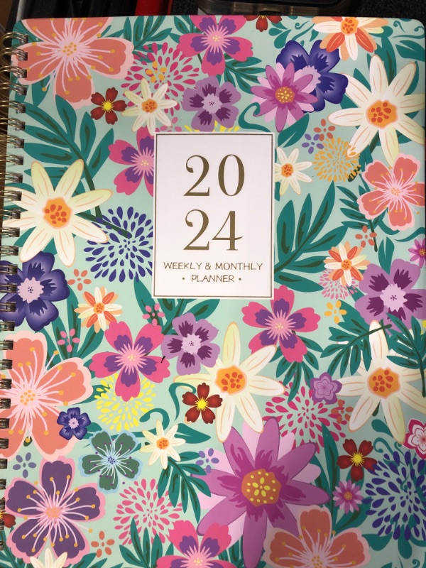 Photo 1 of 2024 Weekly & Monthly Planner 
