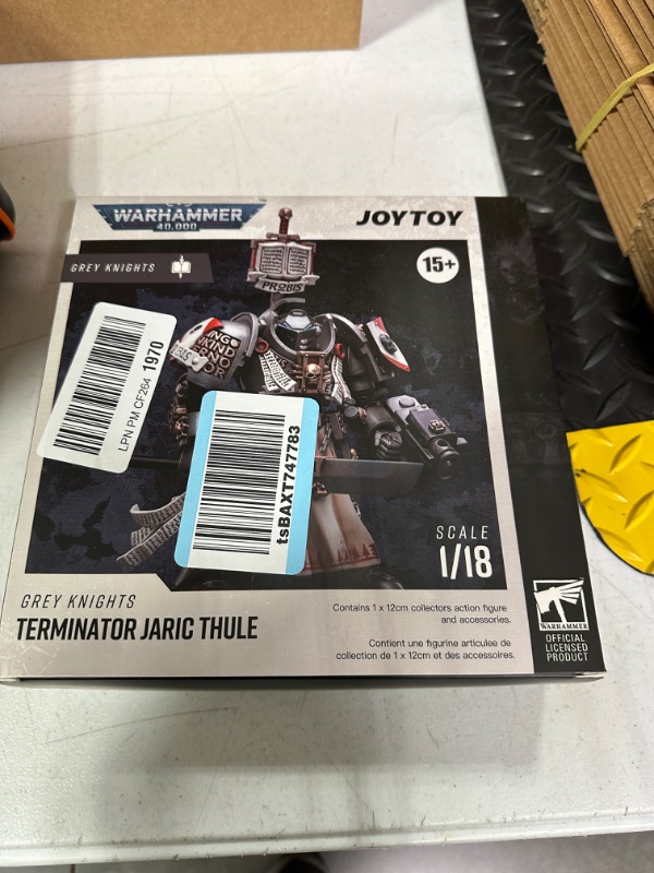 Photo 1 of JOYTOY 1/18 Warhammer 40,000 Grey Knights Terminators Jaric Thule Action Figures Birthday Gift 2