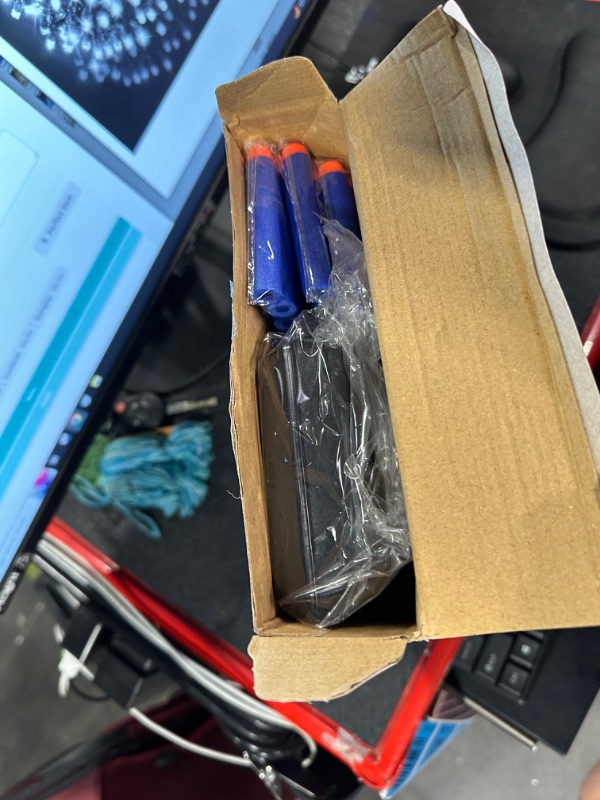 Photo 1 of KKONES Electric Scoring Auto Reset Shooting Digital Target with Foam Dart Toy Gun for Nerf Guns Shooting Target,Shooting Toys for Age of 3 4 5 6+ Years Old Kid Boys Girls