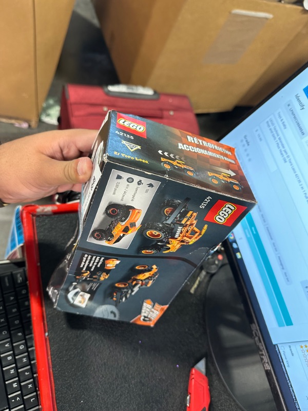 Photo 1 of LEGO Technic Monster Jam El Toro Loco 42135 2 in 1 Pull Back Truck to Off Roader Car Toy, Construction Set for Kids, Boys and Girls 7 Plus Years Old