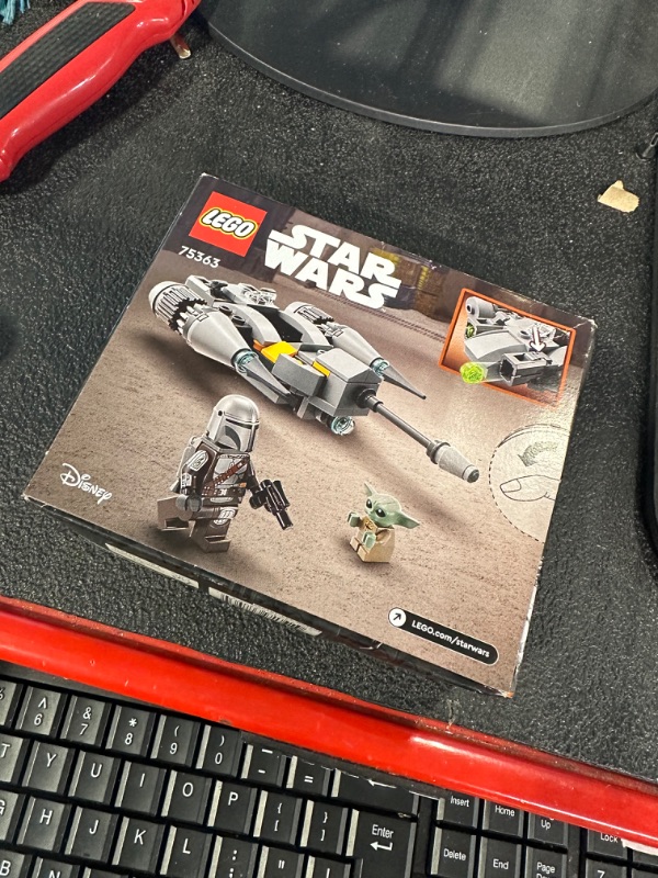 Photo 3 of LEGO Star Wars The Mandalorian’s N-1 Starfighter Microfighter 75363 Building Toy Set for Kids Aged 6 and Up with Mando and Grogu 'Baby Yoda' Minifigures, Fun Gift Idea for Action Play