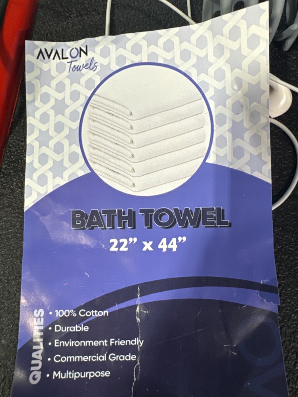 Photo 1 of 12 PCS Bath Towel  22" X 24"