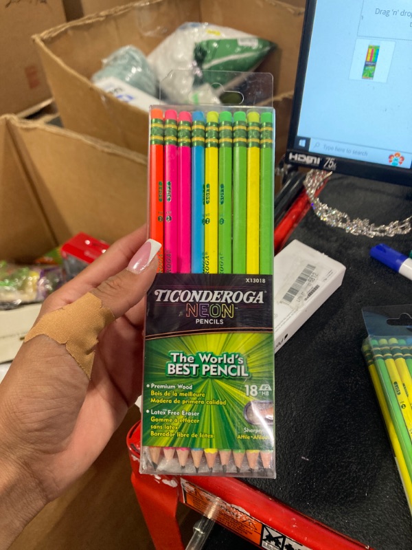 Photo 2 of 18ct Pencil Neon Ticonderoga