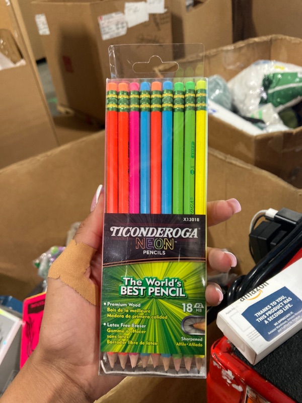 Photo 2 of 18ct Pencil Neon Ticonderoga