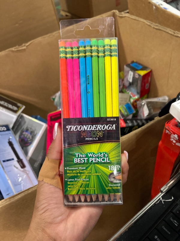 Photo 2 of 18ct Pencil Neon Ticonderoga