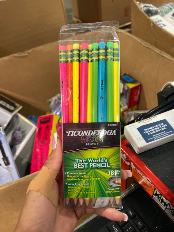 Photo 2 of 18ct Pencil Neon Ticonderoga