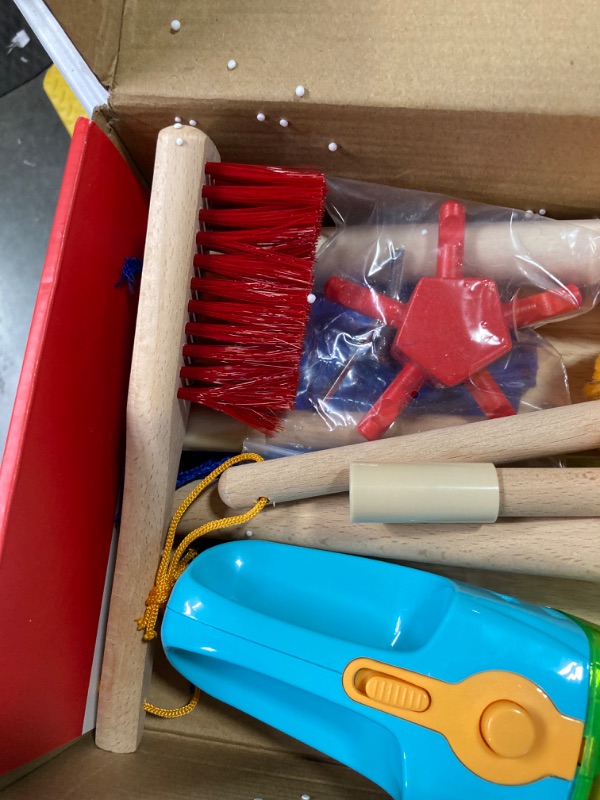 Photo 1 of Kids Cleaning Set with Electric Vacuum Cleaners, Pretend Play Housekeeping Set, Toddler Cleaning Toys for Girls Boys Age 3+