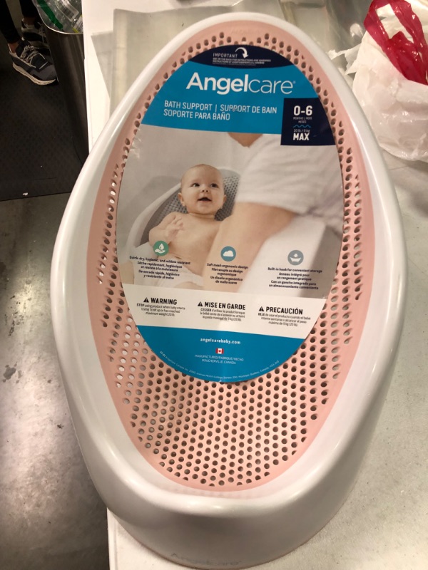 Photo 2 of Angelcare Baby Bath Support (Pink) | Ideal for Babies Less than 6 Months Old