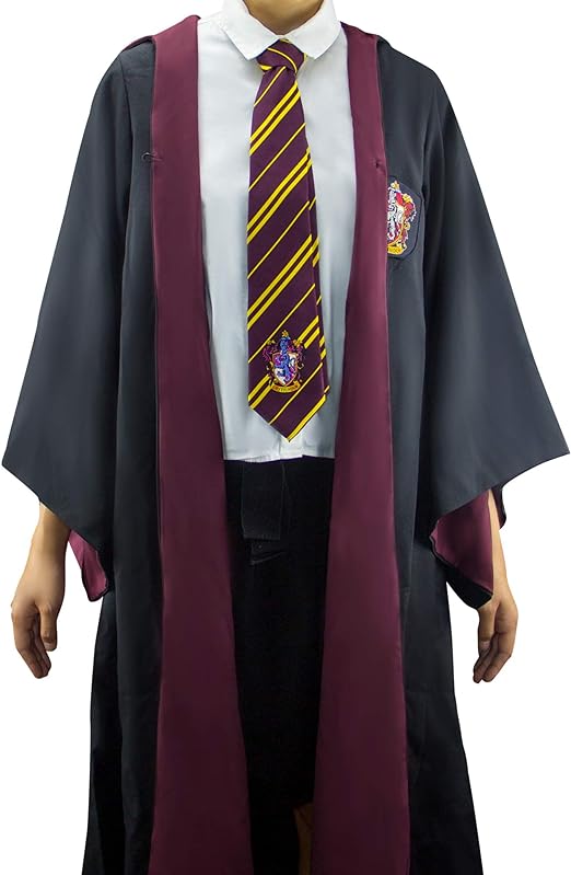 Photo 1 of Harry Potter Robe, Deluxe Wizarding World Hogwarts House Themed Robes for Adults, Movie Quality Dress Up Costume Accessory