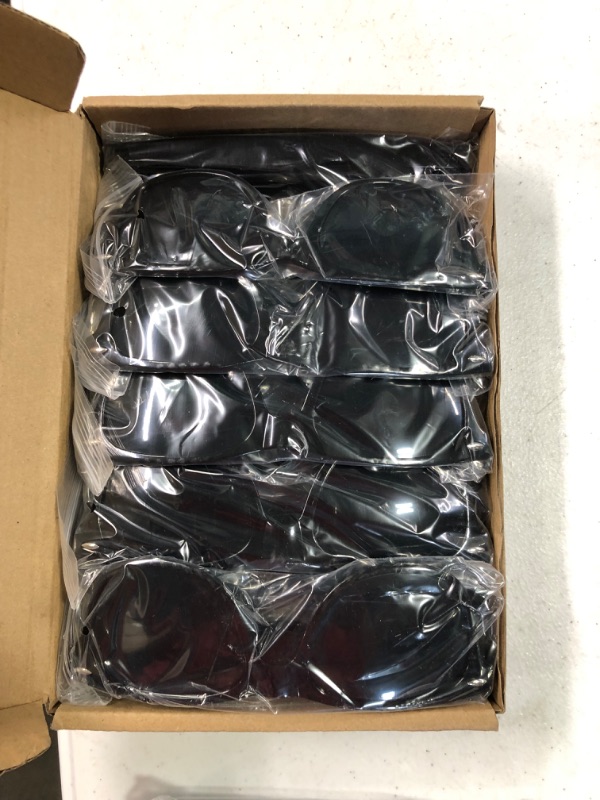 Photo 1 of ASTARON 12 Pack Party Sunglasses Bulk Neon Party Favors for Beach Wedding Party Pool Party Supplies, Black