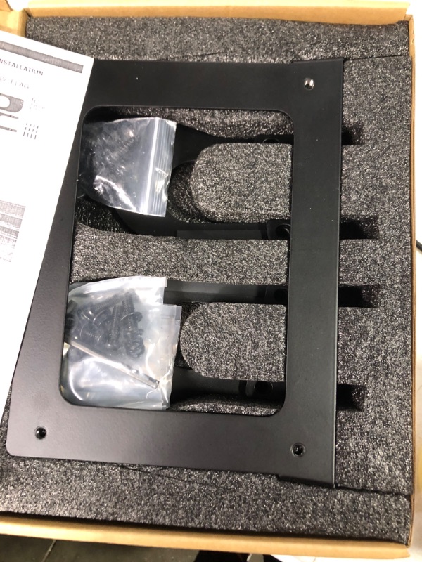 Photo 3 of Aluminum Front License Plate Mount Compatible with 2017-2023 Tesla Model 3, No Drilling & No Adhesives Front License Plate Frame