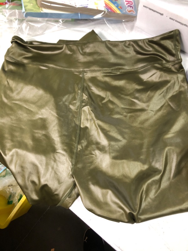 Photo 2 of BLUEMING Leather Pants XX-Large Army Green