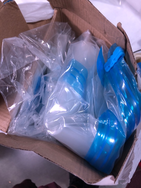Photo 1 of 20 Pack Vacuum Storage Bags, Space Saver Bags (4 Jumbo/4 Large/4 Medium/4 Small/4 Roll) Compression Storage Bags for Comforters and Blankets, Vacuum Sealer Bags for Clothes Storage, Hand Pump Included