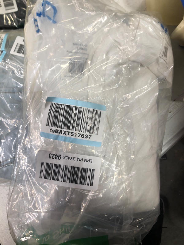 Photo 1 of Gildan Men's A-Shirts Tanks Multipack Large White (6 Pack) 6