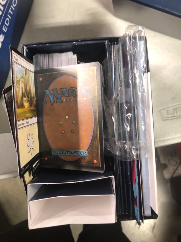 Photo 2 of Magic: The Gathering Ravnica: Clue Edition - 3-4 Player Murder Mystery Card Game (Includes 8 Ready-to-Play Boosters, 21 Evidence Cards, 1 Foil Shock Land, and Detective Game Accessories)