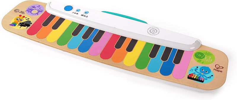 Photo 1 of Baby Einstein Notes & Keys Magic Touch Wooden Electronic Keyboard Toddler Toy, Ages 12 Months +
Color:Keyboard