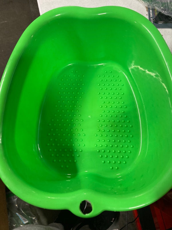 Photo 1 of 
Foot Soaking Bath Basin – Large Size for Soaking Feet | Pedicure and Massager Tub for at Home Spa Treatment | Callus, Fungus, Dead Skin Remover, Blue