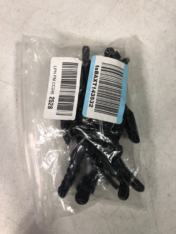 Photo 1 of HH&LL 12pcs Hair clips for Styling – Wide Teeth & Double-Hinged Design – Alligator Styling Sectioning Clips of Professional Hair Salon Quality (Black without Logo) Black 12 Count (Pack of 1) ***Missing 2 items***