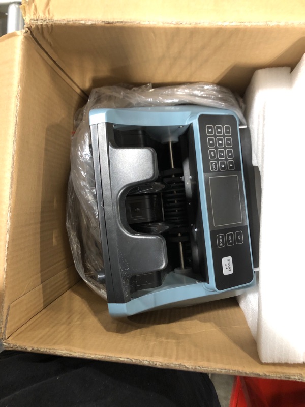 Photo 1 of Aneken Money Counter with Value Count, UV/MG/IR Counterfeit Detection for Dollars Euros Bill Counter Machine with Count/Add/Batch/Auto Modes, Cash Counter with External LCD Display, 2-Year Warranty
