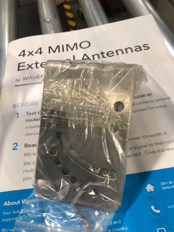 Photo 6 of Waveform MIMO 4x4 Panel Antenna Kit for 4G & 5G Cellular Hotspots, Routers, & Gateways | T-Mobile 5G Home Internet, Verizon, AT&T Cell Signal Booster | Antenna Only