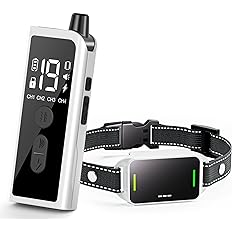 Photo 1 of Dog Shock Collar-3300FT Dog Training Collar with Remote for Small Medium Large Dogs 8-120lbs,IP67 Waterproof Collars,Electric Dog Collar with Vibration,Beep,Safe Shock Modes
