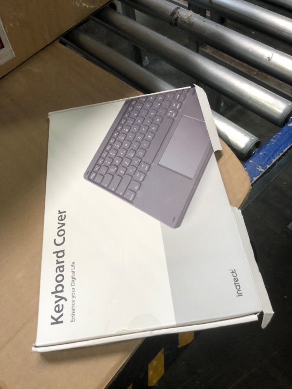 Photo 3 of Inateck Bluetooth Keyboard with Touchpad, Ultra-Light&Silm Tablet Keyboard Wireless, Compatible with Windows, iPadOS, Android, and iOS, KB01103