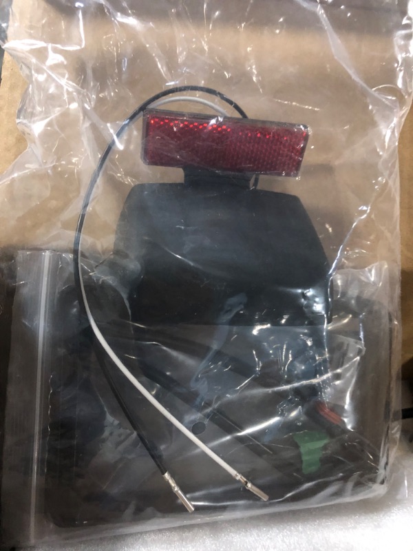 Photo 1 of HDBUBALUS Motorcycle Rear Fender Fascia with LED Light Fit for Harley Touring Road Glide Street Glide Electra Glide 2009-2013
