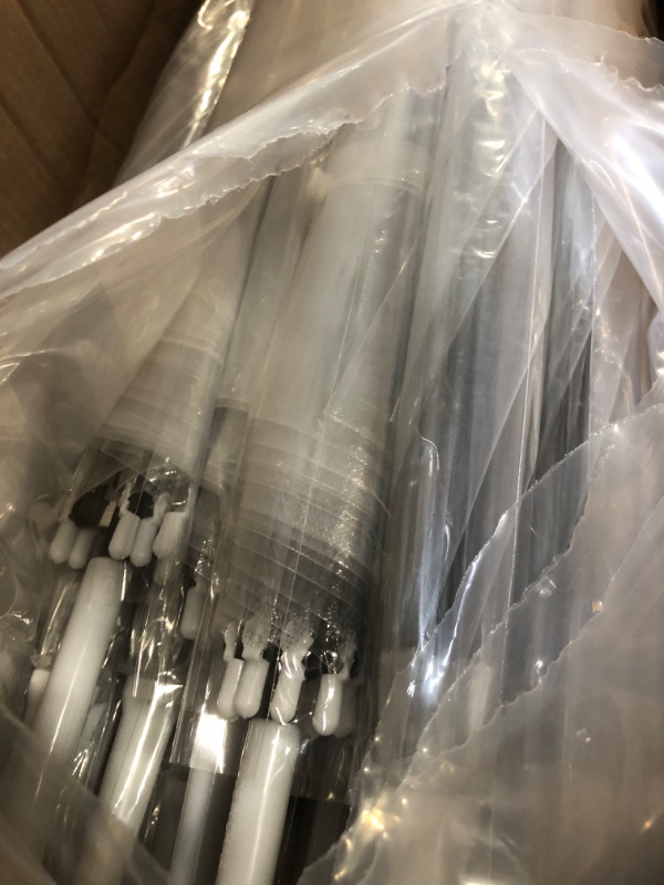 Photo 1 of 20 Pack Wedding Umbrellas with J Hook Handle Windproof Stick Umbrellas Large Bubble Umbrella for Adults Kids Rain Clear