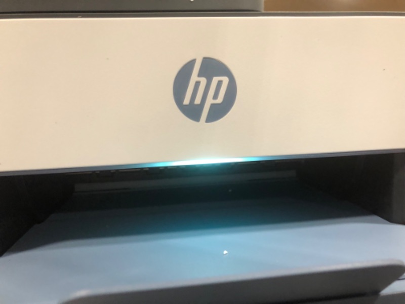 Photo 2 of HP Smart -Tank 7602 Wireless All-in-One Cartridge-free Ink Printer, up to 2 years of ink included, mobile print, scan, copy, fax, auto doc feeder, featuring an app-like magic touch panel (28B98A),Blue